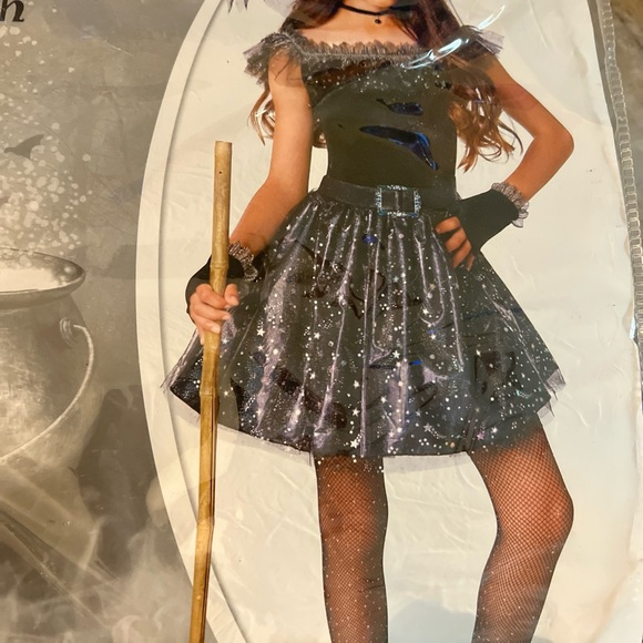 Twilight Witch Kids Costume - Black - Picture 3 of 6